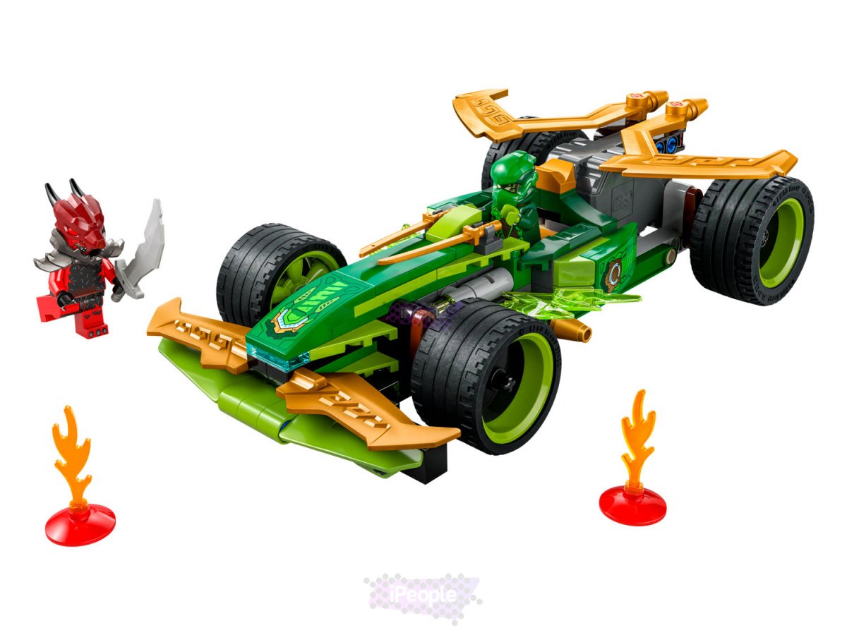 Фото Купить LEGO Ninjago 71828 Инерционный гоночный автомобиль Ллойда по низкой цене в Москве