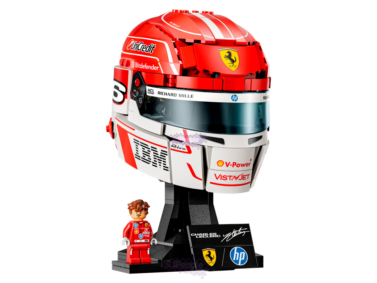 Фото Купить LEGO Editions 43014 Scuderia Ferrari HP: Шлем Шарля Леклера по низкой цене в Москве