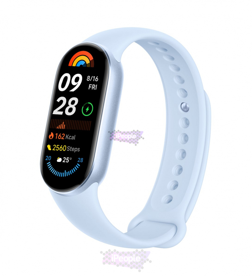 Фото Купить Фитнес-браслет Xiaomi Smart Band 9 Arctic Blue по низкой цене в Москве