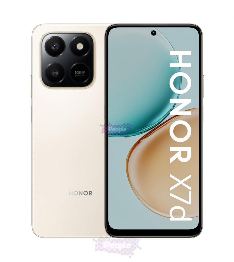 Фото Купить Смартфон Honor X7d 8Gb/256Gb (Desert Gold) Nano-Sim + Nano-Sim по низкой цене в Москве