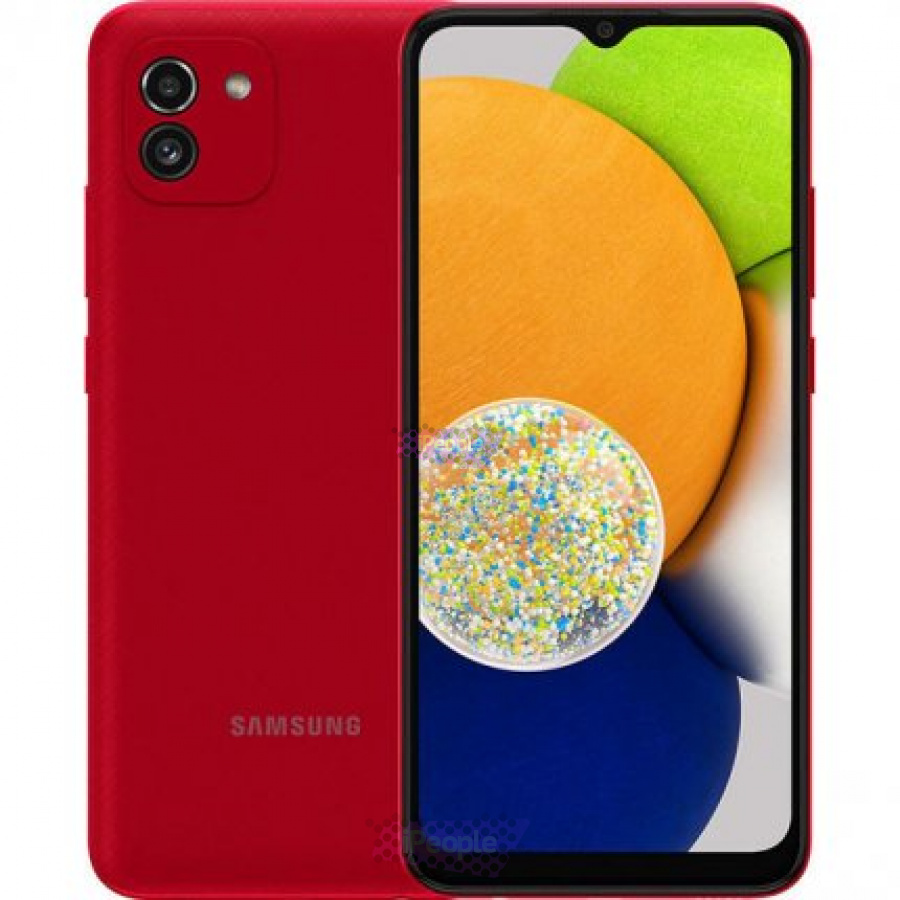 Фото Купить Смартфон Samsung Galaxy A03 3Gb/32Gb (Красный) по низкой цене в Москве