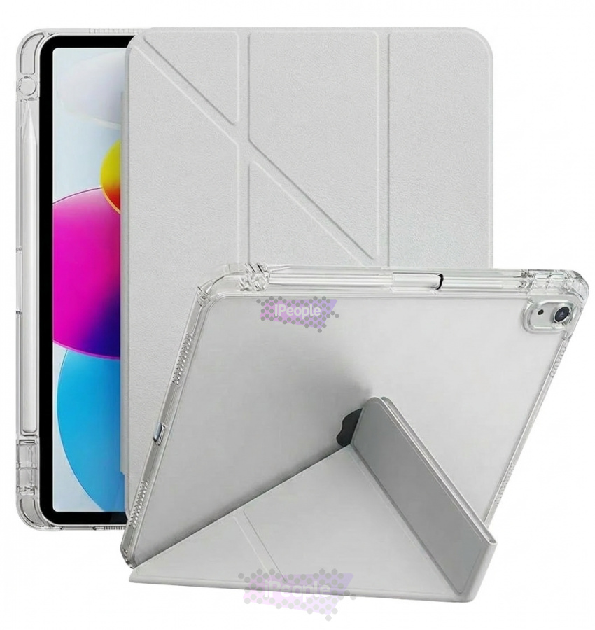 Фото Купить Чехол Selonica Triangle Folio для iPad 10/11 (Серый) по низкой цене в Москве