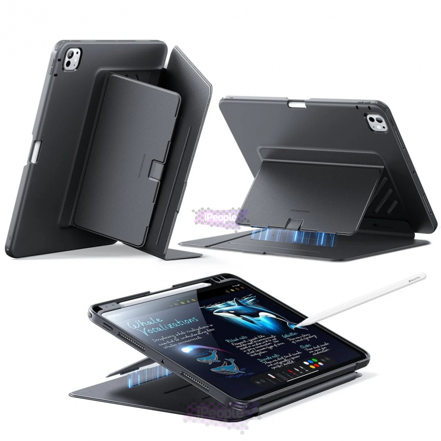 Фото Купить Чехол ESR Flip Magnetic для iPad Pro (M4/M5) 13'' (Чёрный) по низкой цене в Москве