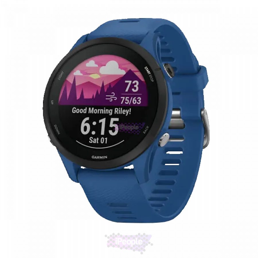 Фото Купить Умные часы Garmin Forerunner 255 Синий (010-02641-11) по низкой цене в Москве