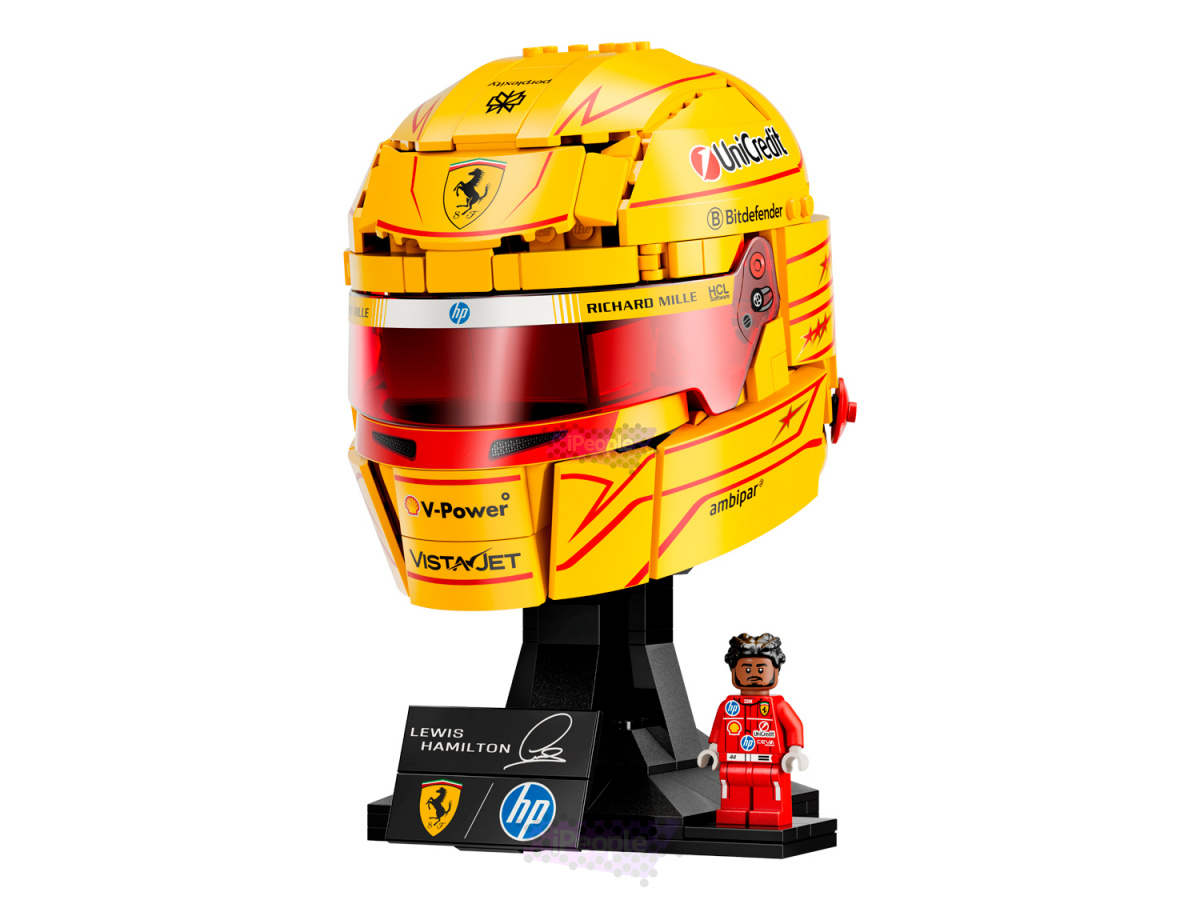 Фото Купить LEGO Editions 43022 Scuderia Ferrari HP: Шлем Льюиса Хэмилтона по низкой цене в Москве