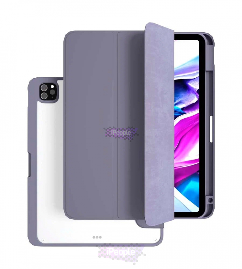 Фото Купить Чехол VLP Split Folio для iPad Pro (M4/M5) 11'' (Лавандовый) по низкой цене в Москве