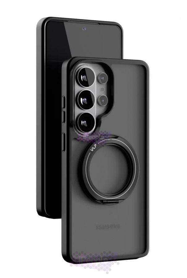 Фото Купить Чехол VLP Ring Case для Samsung Galaxy S26 Ultra (Чёрный) по низкой цене в Москве