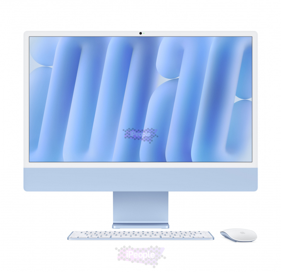 Фото Купить Apple iMac 24″ M4 (10/10cores)/32Gb/1Tb Blue (Z1K5000N3) Nano-texture glass по низкой цене в Москве