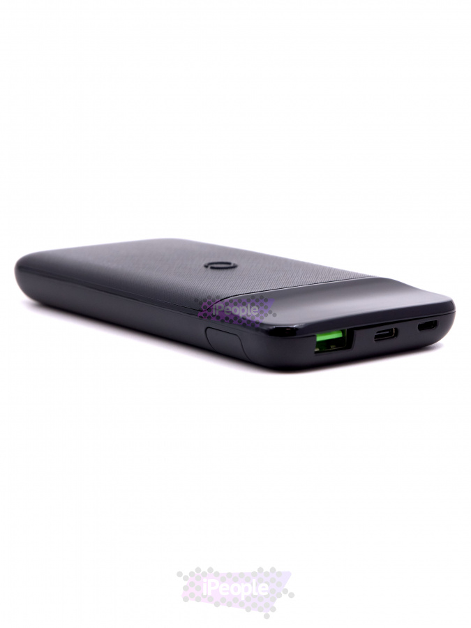 Фото Внешний аккумулятор Deppa NRG Turbo Qi 10000 mAh, Чёрный