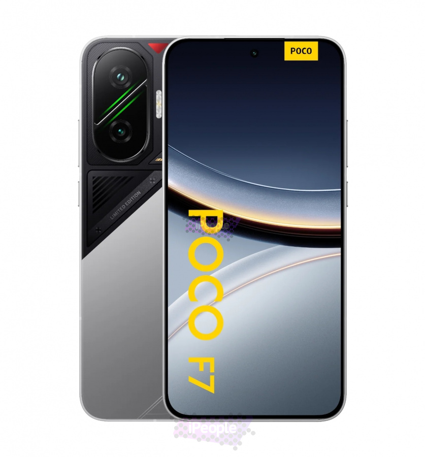 Фото Купить Смартфон Xiaomi Poco F7 12Gb/256Gb (Silver) Nano-Sim + Nano-Sim по низкой цене в Москве