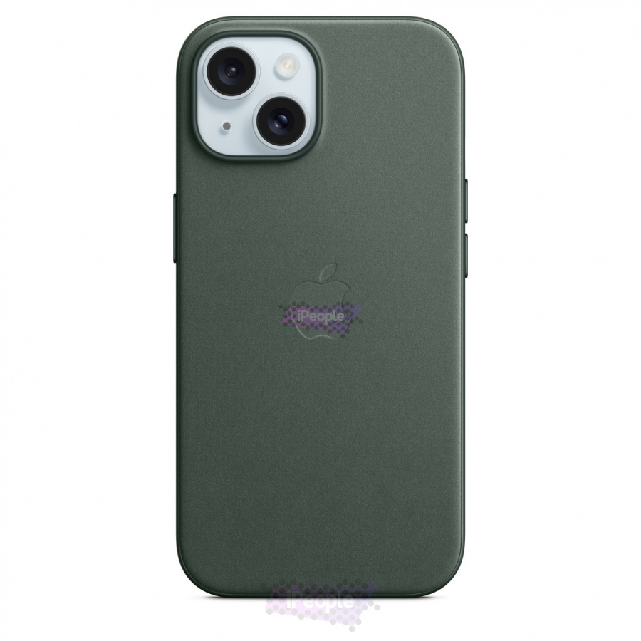 Фото Купить Чехол Apple FineWoven Case with MagSafe для iPhone 15 MT3J3 (Зелёный) по низкой цене в Москве