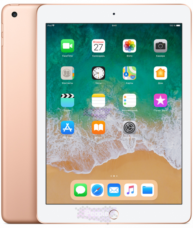 Фото Купить Apple iPad 2018 Wi-Fi 32gb Gold ()