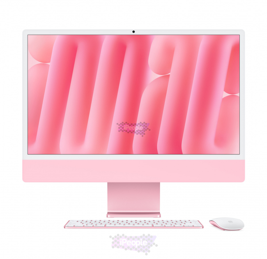 Фото Купить Apple iMac 24″ M4 (8/8cores)/16Gb/256Gb Pink (MWUG3) по низкой цене в Москве