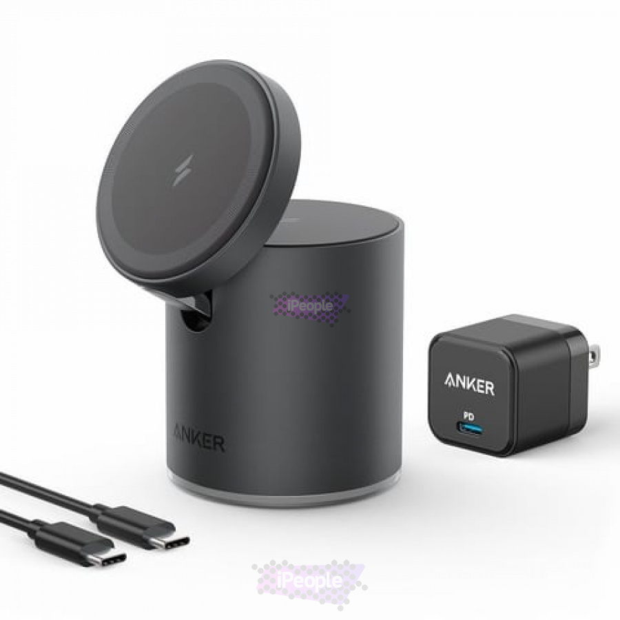 Фото Купить Беспроводная зарядка Anker PowerWave 2 in 1 по низкой цене в Москве