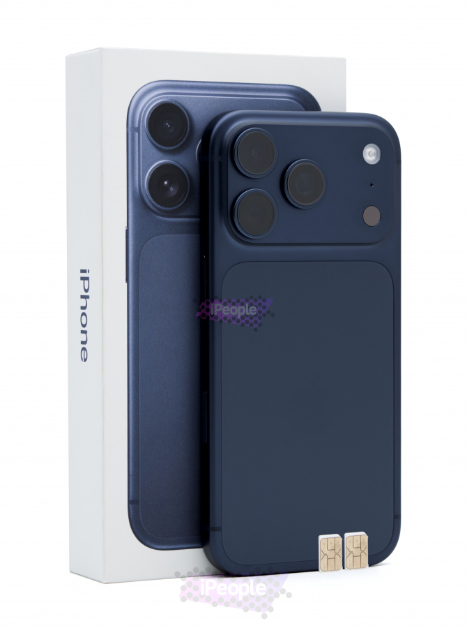 Фото Купить Apple iPhone 17 Pro 256Gb <br> Deep Blue (Тёмно-синий) Nano-Sim + Nano-Sim по низкой цене в Москве