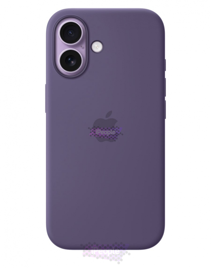 Фото Купить Чехол Apple Silicone Case with MagSafe для iPhone 17 (Purple) MGF04 по низкой цене в Москве