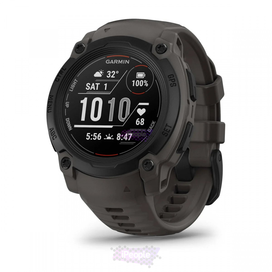 Фото Купить Умные часы Garmin Instinct E 40mm, Black with Charcoal Band (010-02932-00) по низкой цене в Москве