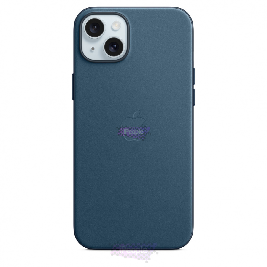 Фото Купить Чехол Apple FineWoven Case with MagSafe для iPhone 15 Plus MT4D3 (Тёмно-синий) по низкой цене в Москве