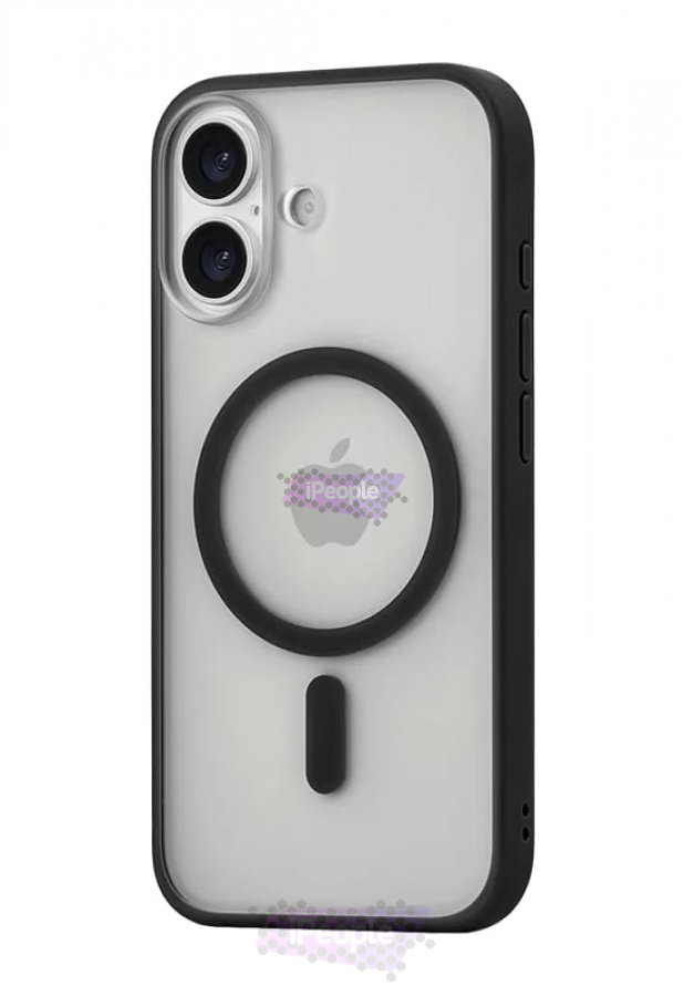 Фото Купить Чехол uBear Cloud case with MagSafe для iPhone 17 (Чёрный) по низкой цене в Москве