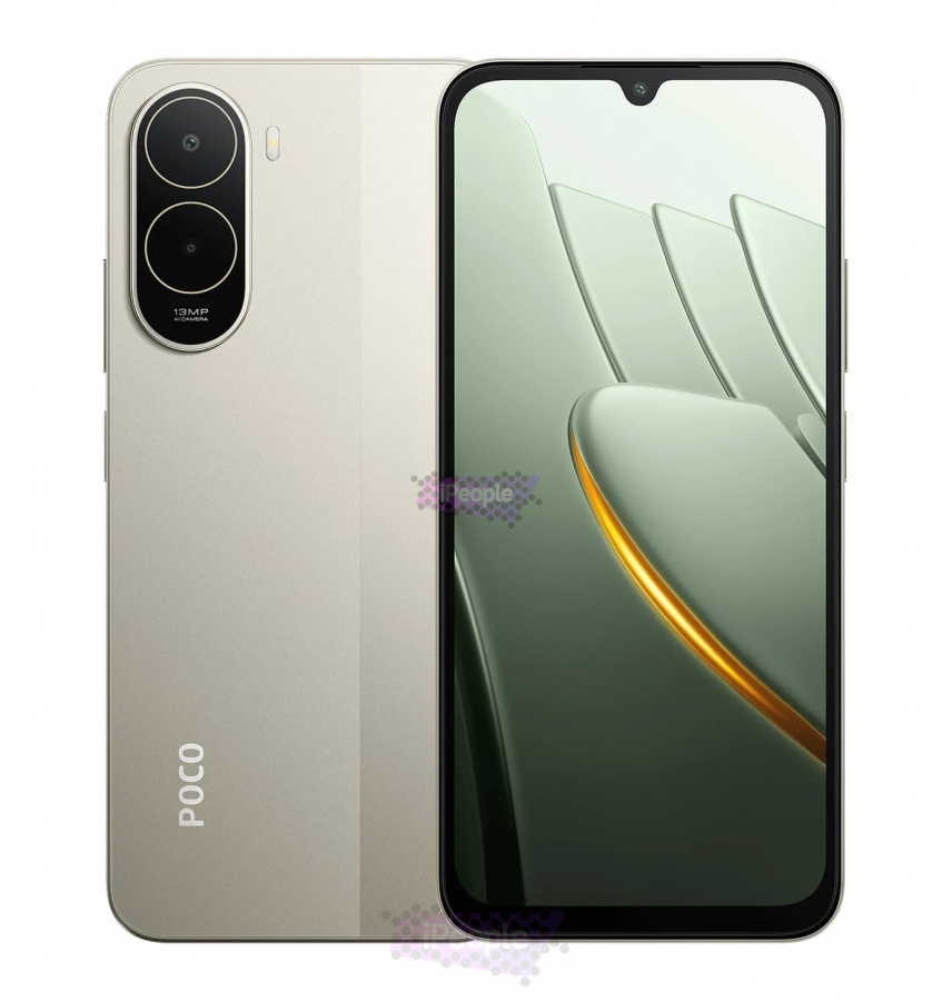 Фото Купить Смартфон Xiaomi Poco C81 Pro 4Gb/64Gb (Gold) Nano-Sim + Nano-Sim по низкой цене в Москве