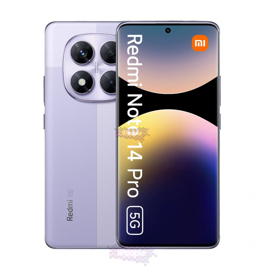 Фото Купить Смартфон Xiaomi Redmi Note 14 Pro 5G 8Gb/256Gb (Lavender Purple) Nano-Sim + Nano-Sim по низкой цене в Москве