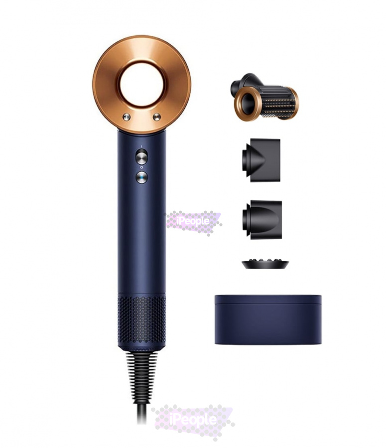 Фото Купить Фен Dyson Supersonic HD15 Prussian Blue/Rich Copper (4 насадки) по низкой цене в Москве