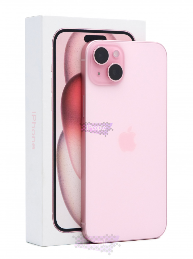 Фото Купить Apple iPhone 15 Plus 128Gb <br> Pink (Розовый) Nano-sim + eSim по низкой цене в Москве