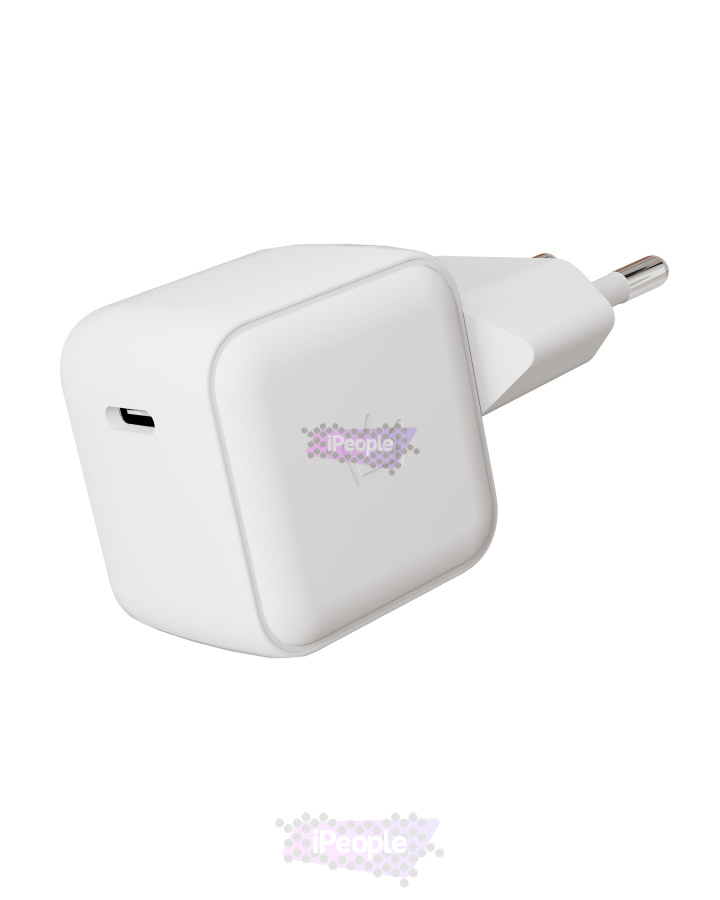 Фото Купить Сетевое зарядное устройство VLP G-Charge 30W USB-C (Белый) по низкой цене в Москве