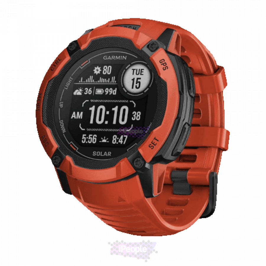Фото Купить Умные часы Garmin Instinct 2x Solar Red (010-02805-01) по низкой цене в Москве