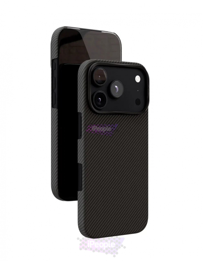 Фото Купить Чехол VLP Kevlar case with MagSafe для iPhone 18 Pro (Чёрный) по низкой цене в Москве