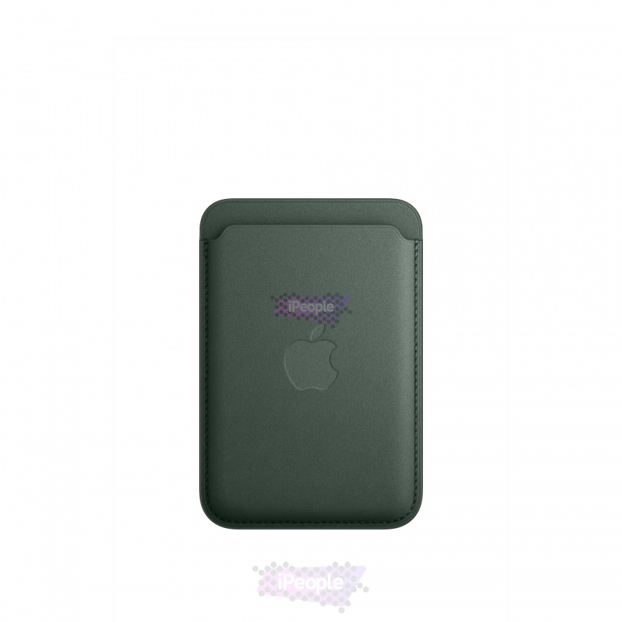 Фото Купить Кардхолдер Apple FineWoven Wallet with MagSafe (Тёмно-зелёный) по низкой цене в Москве