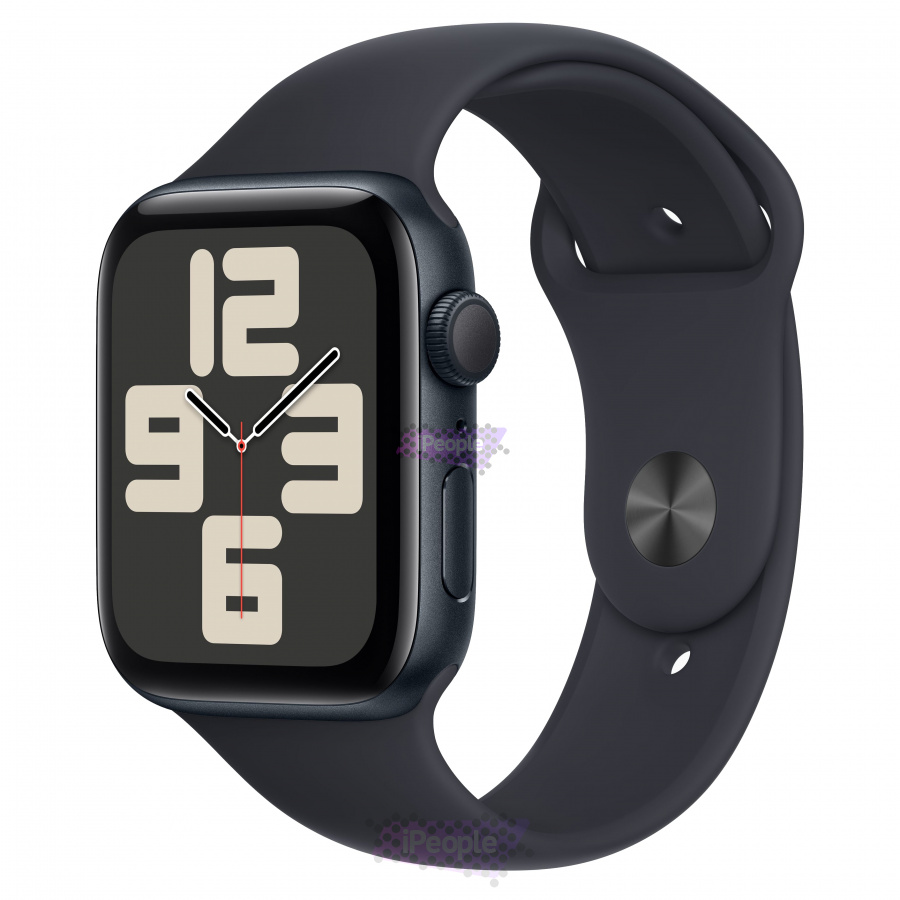 Фото Купить Apple Watch SE (2023) <br>44 мм Корпус из алюминия «Midnight» Спортивный ремешок M/L «Midnight» по низкой цене в Москве