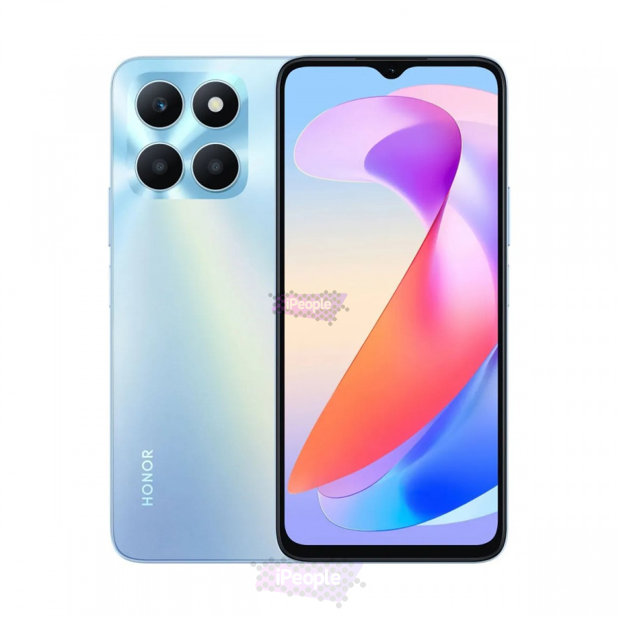 Фото Купить Смартфон Honor X6a 4Gb/128Gb (Голубой) Nano-Sim + Nano-Sim по низкой цене в Москве