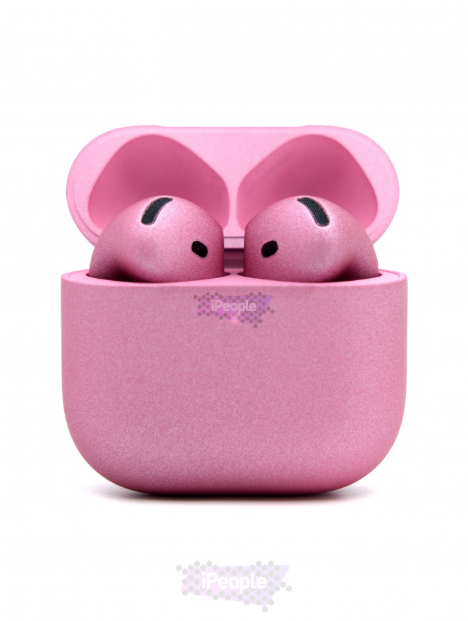 Фото Купить Беспроводные наушники Apple AirPods 4 с шумоподавлением ANC (Покрашены в Rose Gold) по низкой цене в Москве