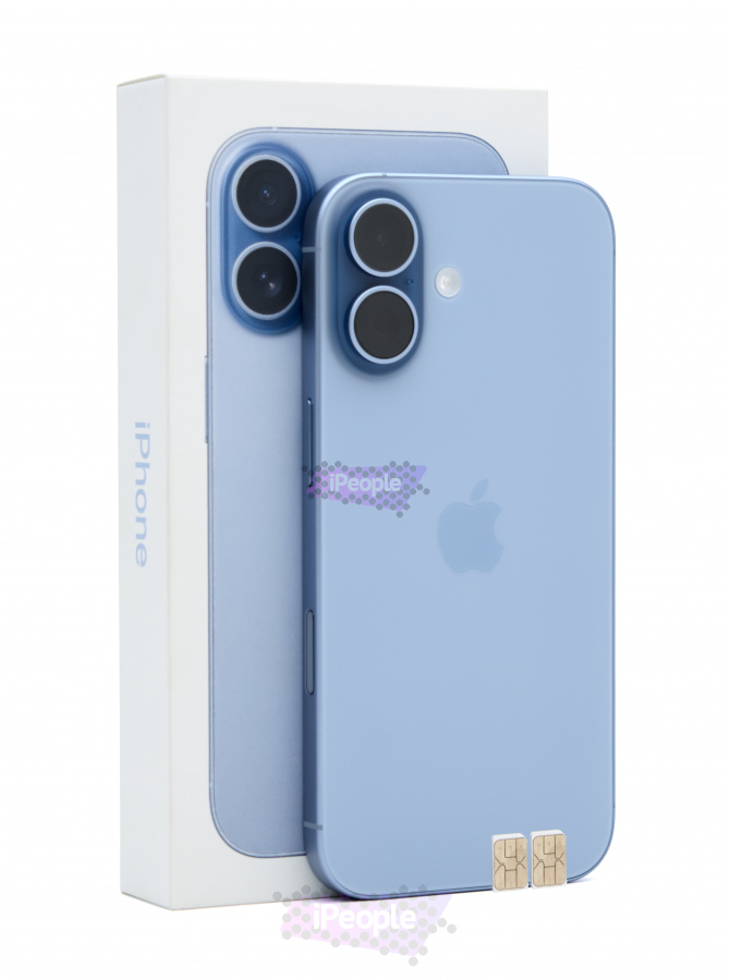 Фото Купить Apple iPhone 17 256Gb <br> Mist Blue (Голубой) Nano-Sim + Nano-Sim по низкой цене в Москве