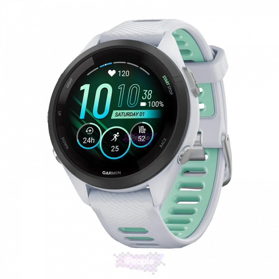 Фото Купить Умные часы Garmin Forerunner 265S Белый (010-02810-14) по низкой цене в Москве