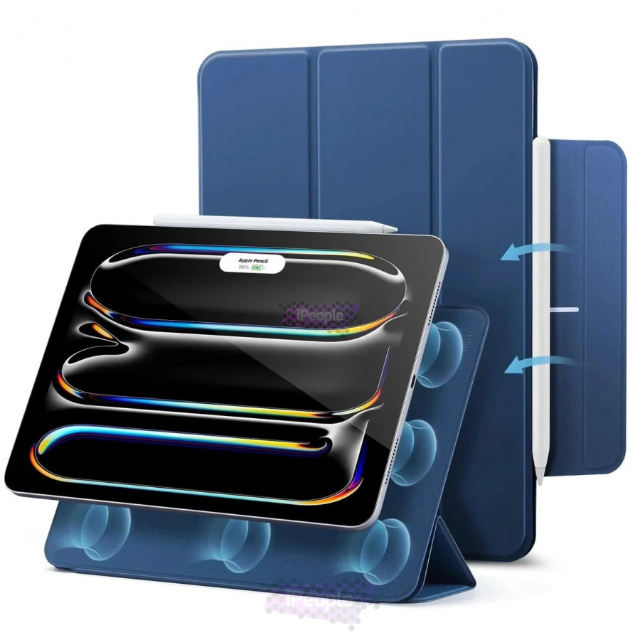 Фото Купить Чехол ESR Rebound Magnetic для iPad Pro (M4/M5) 11'' (Синий) по низкой цене в Москве
