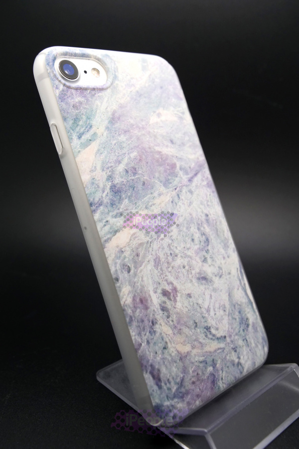 Фото Чехол Deppa ArtCase для iPhone 8 / 7, Trend Мрамор светлый, Разноцветный