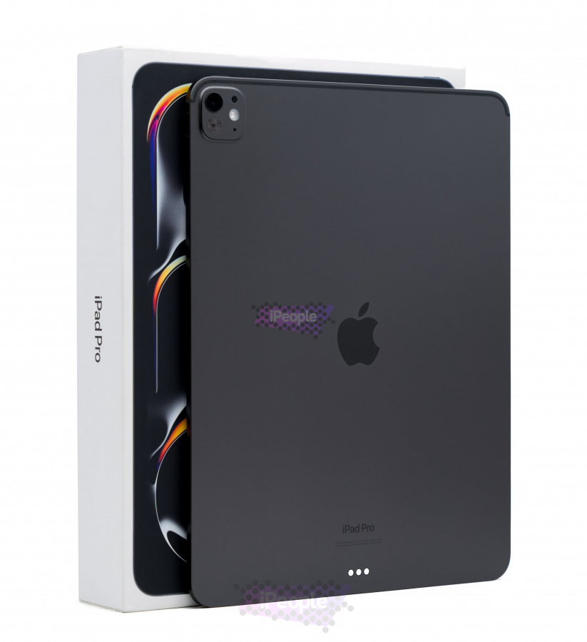 Фото Купить iPad Pro (2024) 13 дюймов Wi-Fi 512Gb Space Black (Космический черный) Standard glass по низкой цене в Москве