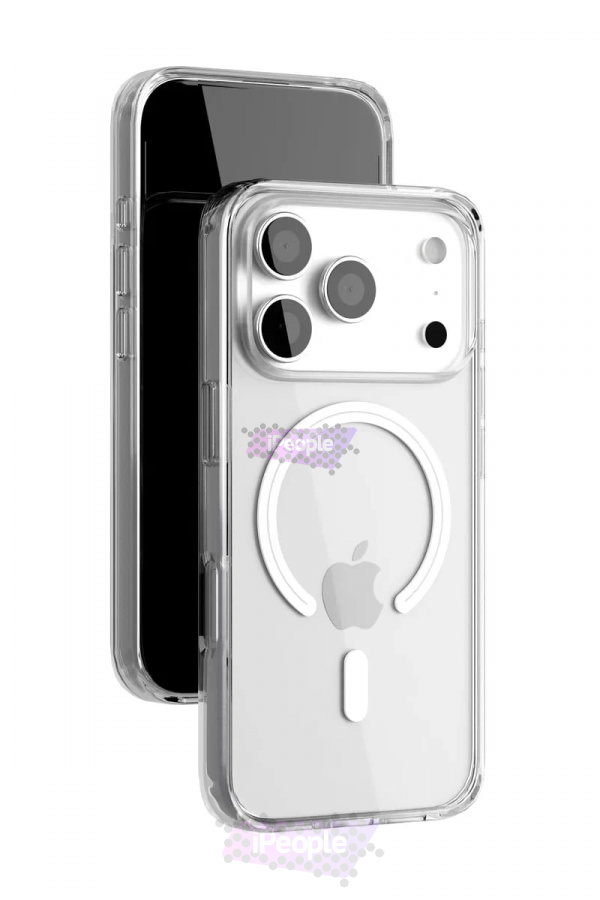Фото Купить Чехол VLP Diamond case with MagSafe для iPhone 17 Pro (Прозрачный) по низкой цене в Москве