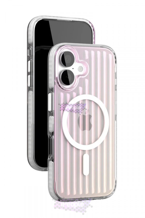 Фото Купить Чехол VLP Pulse case with MagSafe для iPhone 17 (Перламутровый) по низкой цене в Москве
