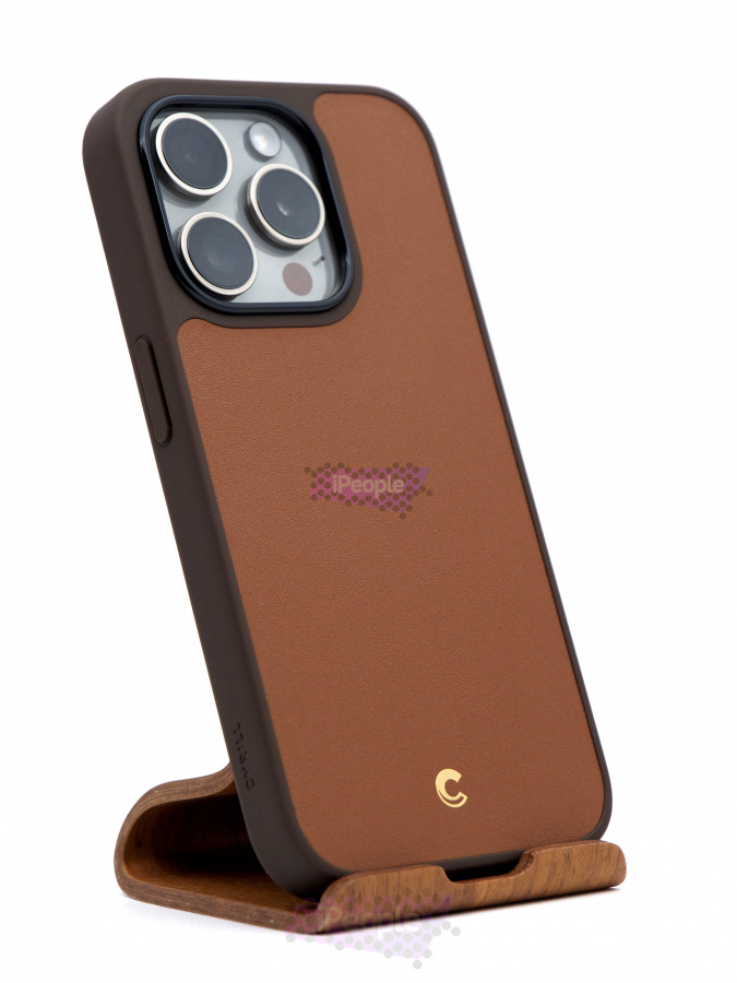 Фото Купить Чехол Spigen Cyrill для iPhone 15 Pro Коричневый по низкой цене в Москве