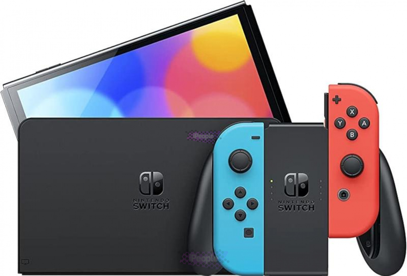 Фото Купить Nintendo Switch OLED 64Gb Neon по низкой цене в Москве