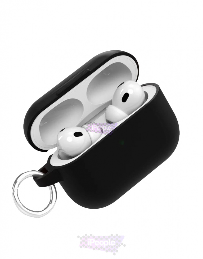 Фото Купить Чехол VLP Satin case для AirPods Pro 3 (Чёрный) по низкой цене в Москве