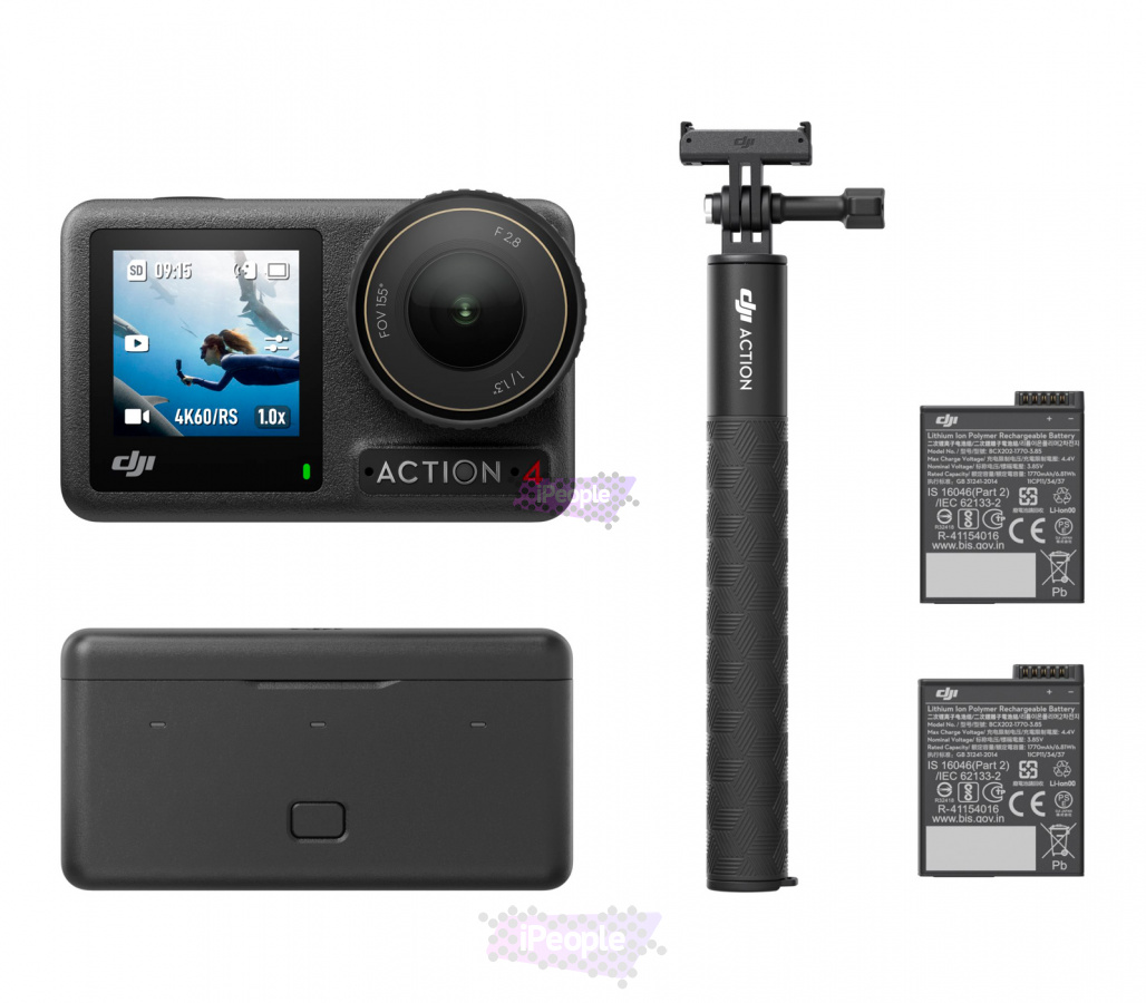Фото Купить Экшн-камера DJI Osmo Action 4 Adventure Combo по низкой цене в Москве