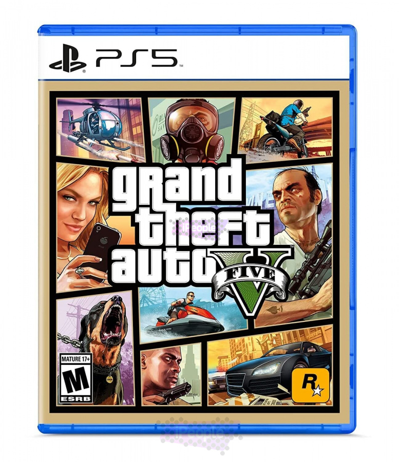 Фото Купить Игра Grand Theft Auto V (GTA 5) для Sony PlayStation 5 по низкой цене в Москве