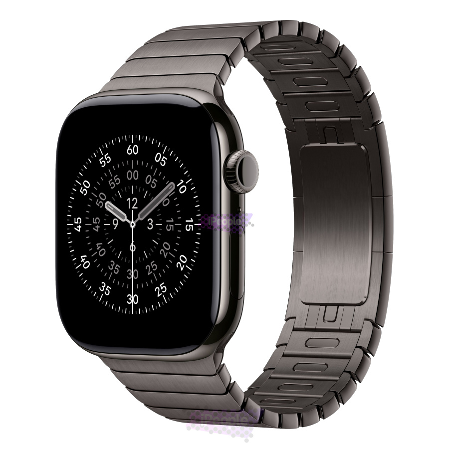 Фото Купить Apple Watch Series 11 <br>46 мм Titanium «Slate» with Link Bracelet «Slate» с функцией GPS + Cellular по низкой цене в Москве