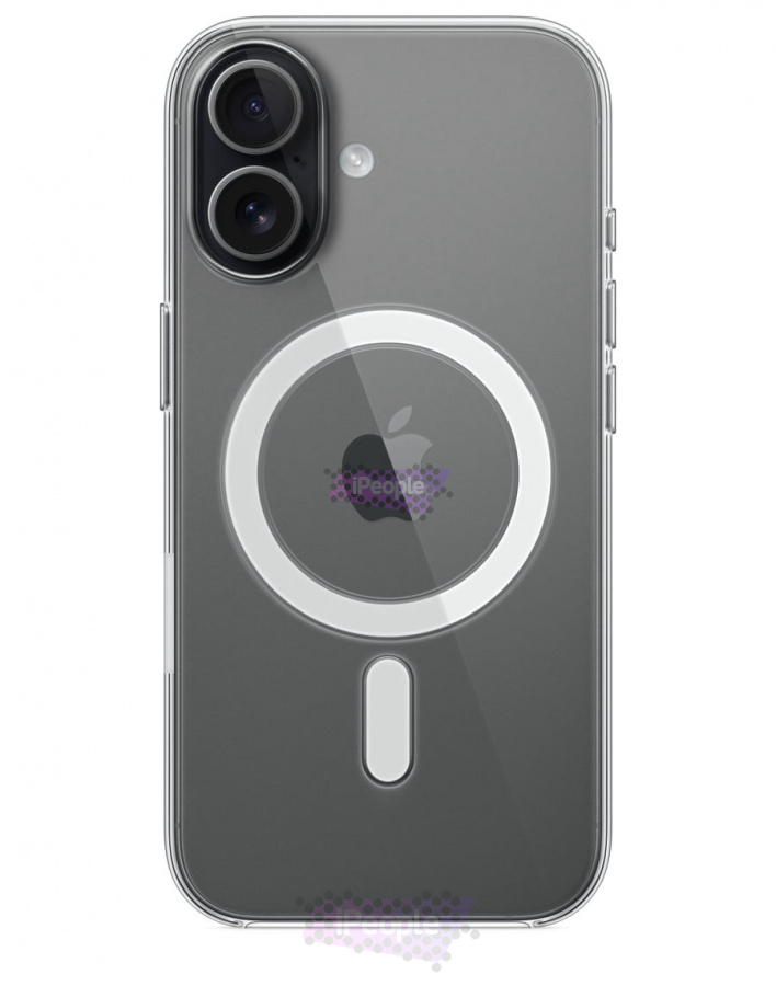 Фото Купить Чехол Apple Clear Case with MagSafe для iPhone 17 (Прозрачный) MGF24 по низкой цене в Москве