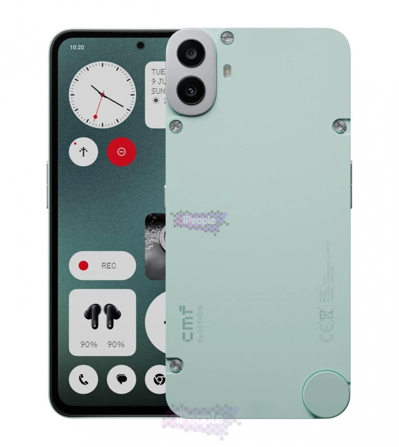 Фото Купить Смартфон Nothing CMF Phone 1 8Gb/256Gb (Light Green) по низкой цене в Москве