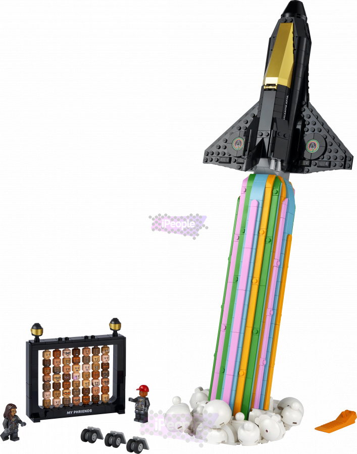 Фото Купить LEGO Icons 10391 Over the Moon с Фарреллом Уильямсом по низкой цене в Москве